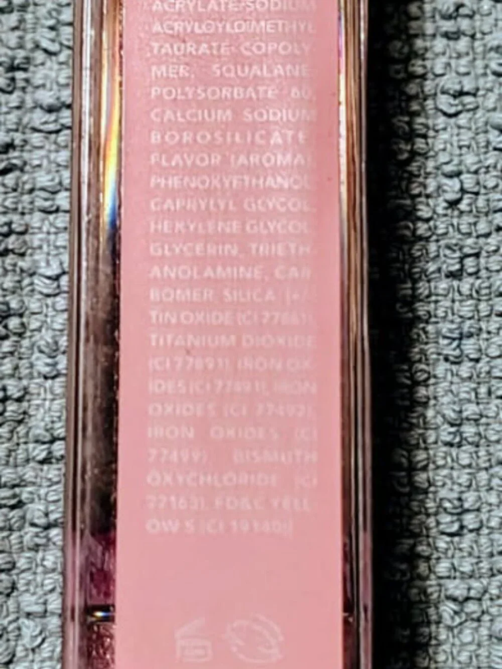 Lime Crime Gemini is a maroon-blue duochrome iridescent lip topper
